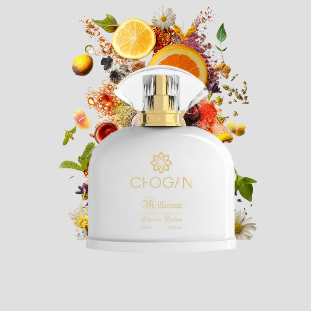 Chogan 006 Damen Parfum Dupe von OLFAZETA - 100ml mit visueller Darstellung der Duftnoten