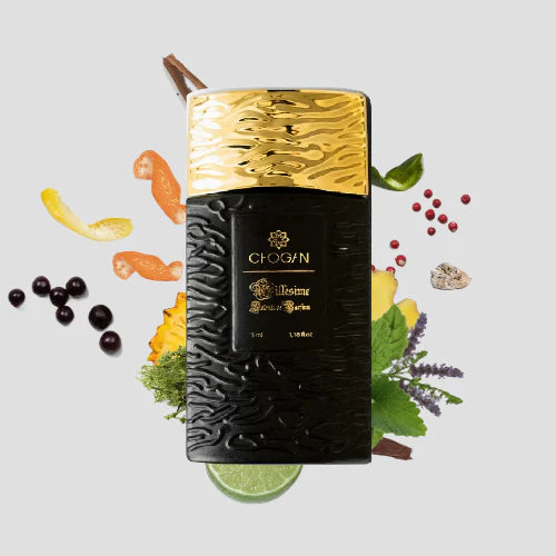Chogan 068 Parfum Herren von Olfazeta mit visueller darstellung der Duftnoten 35ml