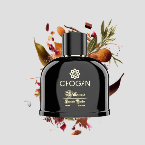 Chogan 087 Parfum Herren von Olfazeta mit visueller darstellung der Duftnoten 100ml