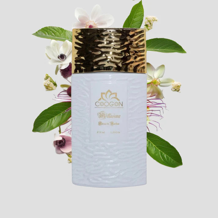 Chogan 040 Damen Parfum Dupe von OLFAZETA - 35ml mit visueller Darstellung der Duftnoten
