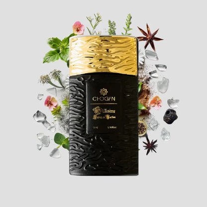 Chogan 069 Parfum Herren von Olfazeta mit visueller darstellung der Duftnoten 35ml